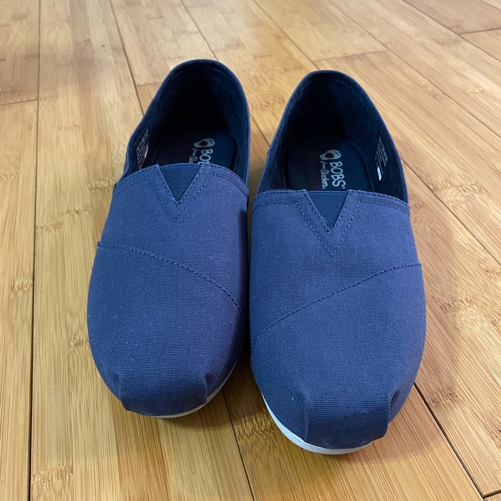 Bobs Navy Slip On